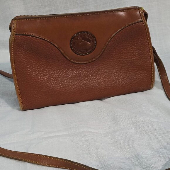 Dooney & Bourke Rich Brown Crossbody Bag - Picture 1 of 9